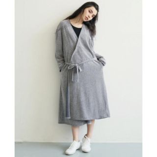 ビューティアンドユースユナイテッドアローズ(BEAUTY&YOUTH UNITED ARROWS)の【極美】hatra 苔長 ニット ガウン(ガウンコート)