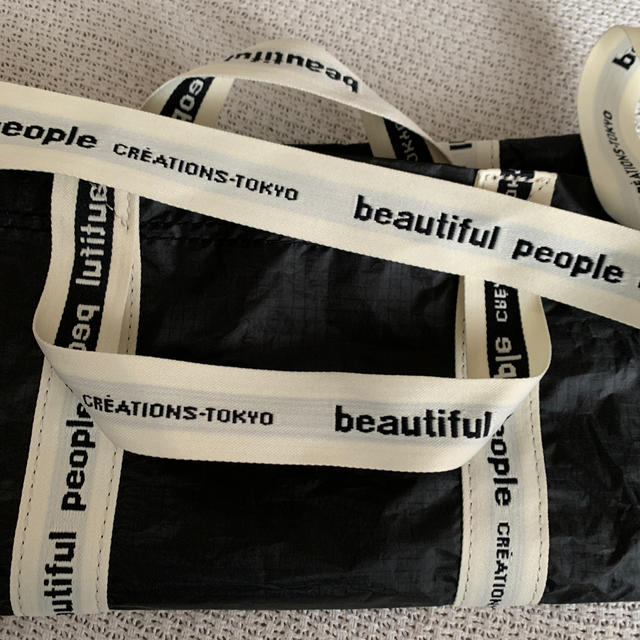 beautiful people(ビューティフルピープル)のビューティフルピープル　ポリエステル2WAYバッグ　バック レディースのバッグ(ショルダーバッグ)の商品写真