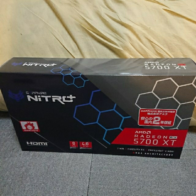 SAPPHIRE NITRO+ RX 5700 XT オーバークロックスマホ/家電/カメラ