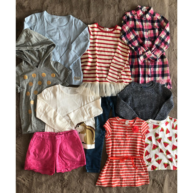 GAP Kids(ギャップキッズ)の子供服130 まとめ売り キッズ/ベビー/マタニティのキッズ服女の子用(90cm~)(その他)の商品写真