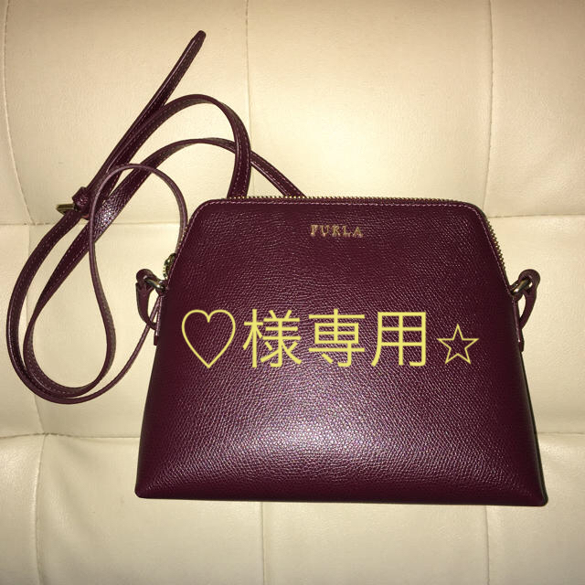 FURLA フルラ ショルダーバッグ バーガンディ 【残りわずか】 4484円 ...