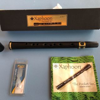 ポケットサックス　Xaphoon  Legereリード付　中古(サックス)