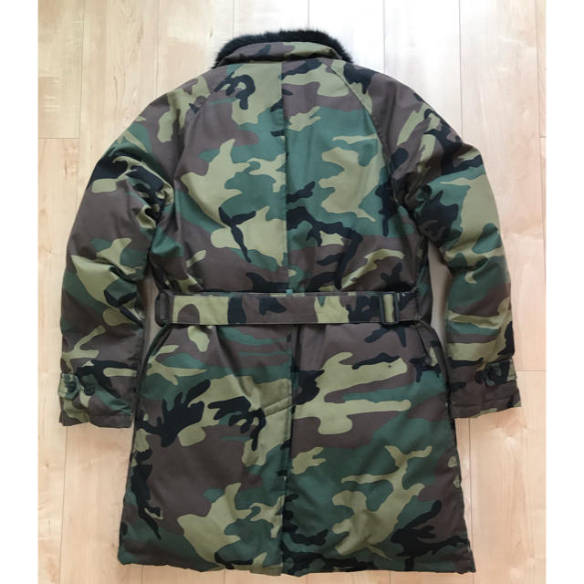 Supreme(シュプリーム)のSUPREME DOWN TRENCH COAT CAMO 2014AW メンズのジャケット/アウター(ダウンジャケット)の商品写真