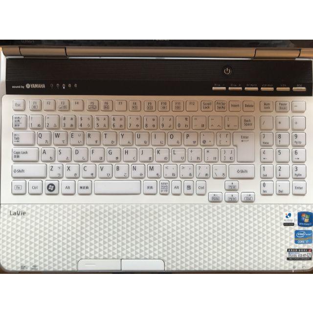 NEC(エヌイーシー)の【ジャンク】NEC PC-LL750FS3EW スマホ/家電/カメラのPC/タブレット(ノートPC)の商品写真