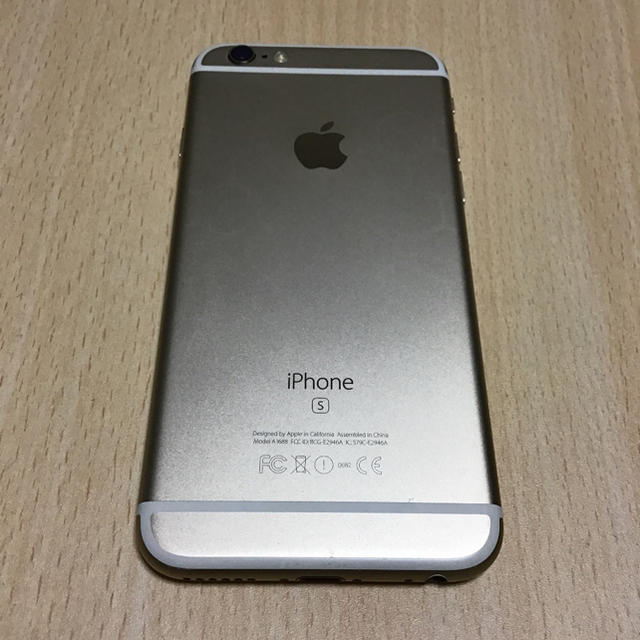 iPhone(アイフォーン)のiPhone 6s ゴールド　64GB スマホ/家電/カメラのスマートフォン/携帯電話(スマートフォン本体)の商品写真