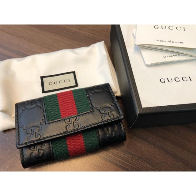 Gucci(グッチ)のGUCCI シェリーライン キーケース レディースのファッション小物(キーケース)の商品写真
