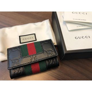 グッチ(Gucci)のGUCCI シェリーライン キーケース(キーケース)