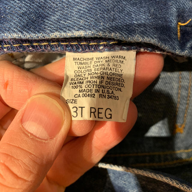 Lee(リー)のVintage Lee Levi's denim pants キッズ/ベビー/マタニティのキッズ服男の子用(90cm~)(パンツ/スパッツ)の商品写真