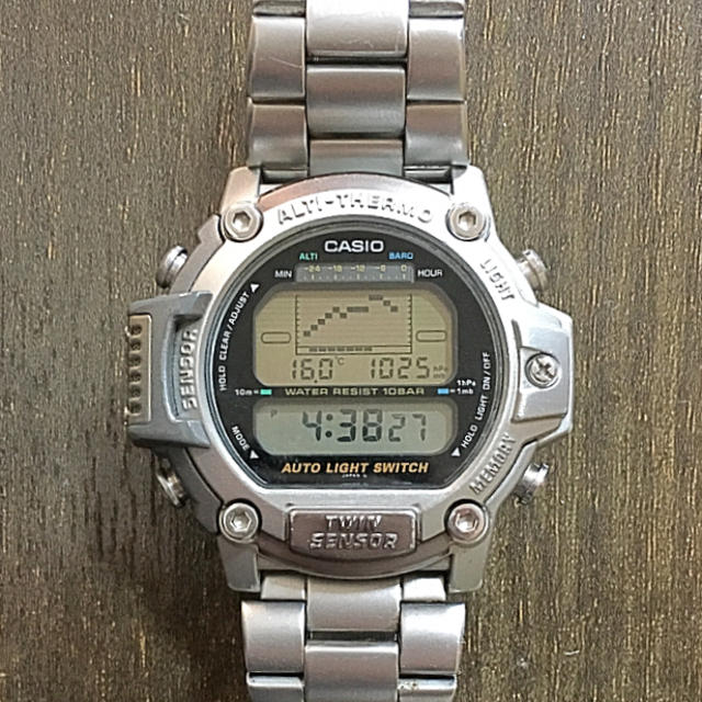 CASIO - CASIO PROTRECK ALTI-THERMO TWIN SENSORã®é販 by strum's shopï½ã«ã·ãªãªãã©ã¯ã