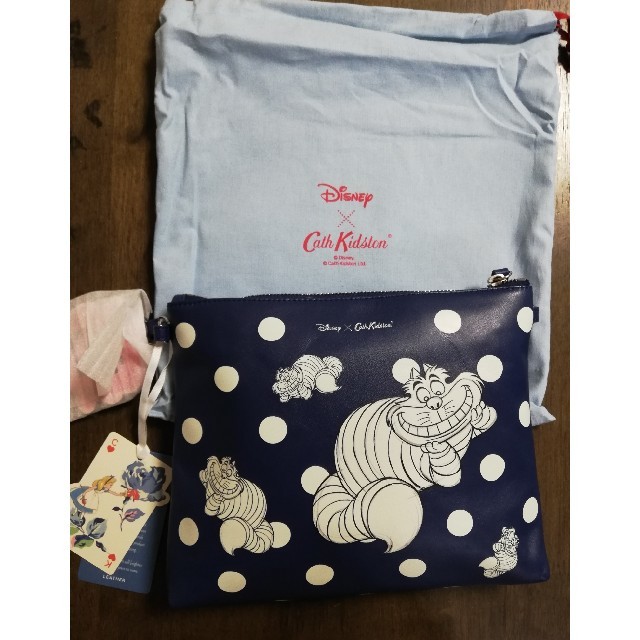 Cath Kidston(キャスキッドソン)のキャス・キッドソン×ディズニー　チシェ猫　ポシェット レディースのバッグ(ショルダーバッグ)の商品写真