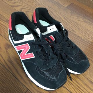 ニューバランス(New Balance)のnew balance 574 black(スニーカー)