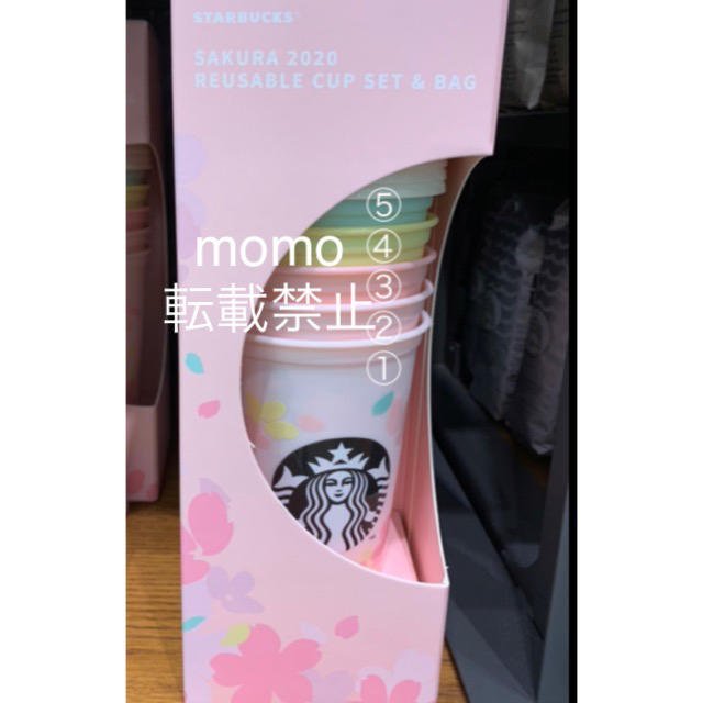 5種セット スタバ SAKURA カップ