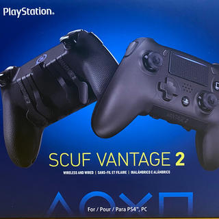 プレイステーション4(PlayStation4)の【新品、送料無料】 並行輸入　SCUF VANTAGE 2 チャコールブラック(その他)