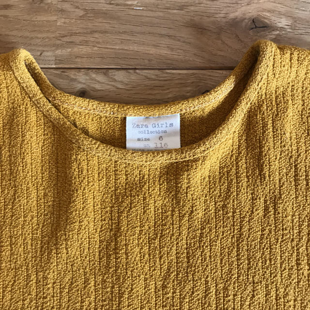 ZARA KIDS(ザラキッズ)のZARA Girls 116 size6 キッズ/ベビー/マタニティのキッズ服女の子用(90cm~)(ワンピース)の商品写真