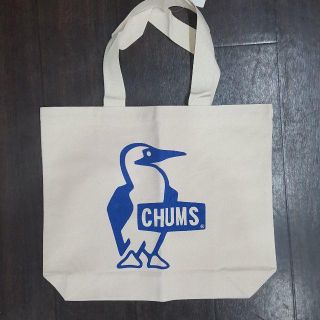 チャムス(CHUMS)のCHUMS（チャムス）キャンバストートバッグ；ブルー(トートバッグ)