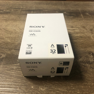 Sony WALKMAN NW-A36NH   32GB チャコールブラック