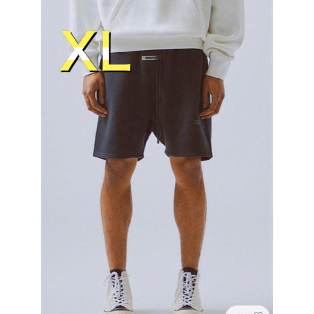 Essentials エッセンシャルズ ハーフパンツ ブラック×ブラック XL 人気