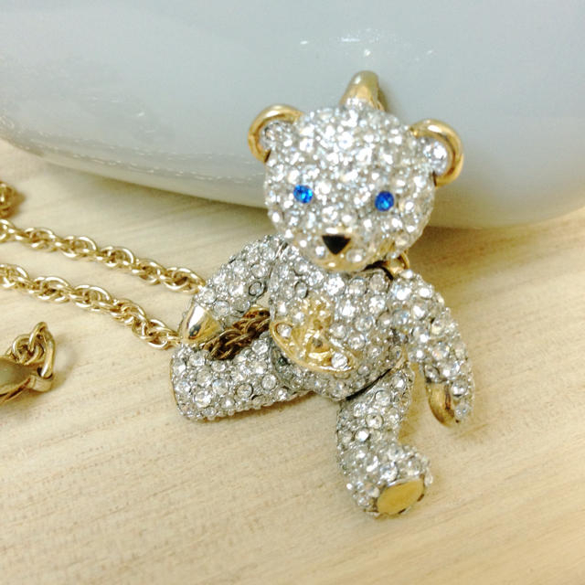 Vivienne Westwood テディベアネックレス