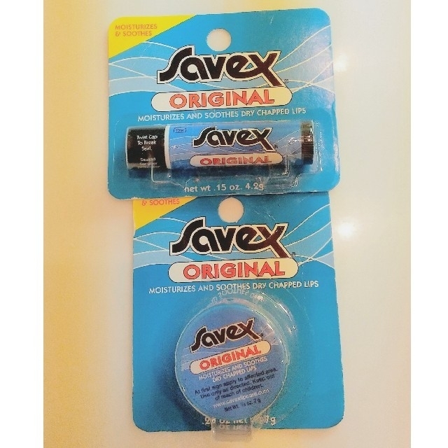 Savex(サベックス)のThanks🖤F様用 サベックス オリジナル2個セット コスメ/美容のスキンケア/基礎化粧品(リップケア/リップクリーム)の商品写真