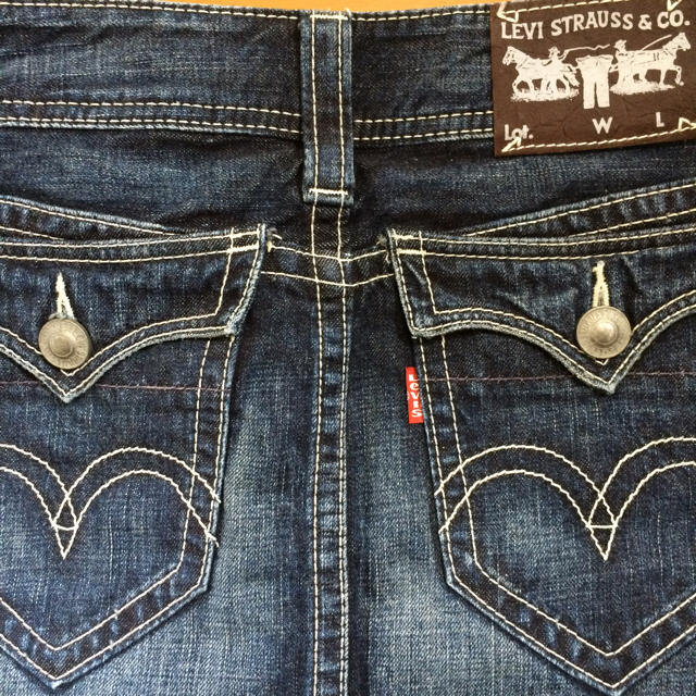 Levi's(リーバイス)のリーバイス デニムスカート XS レディースのスカート(ミニスカート)の商品写真