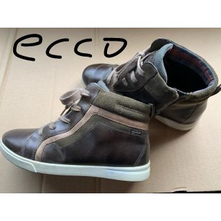 スニーカー 【中古】ecco ブーツ ブラウン ゴアテックス UKサイズ35(スニーカー)