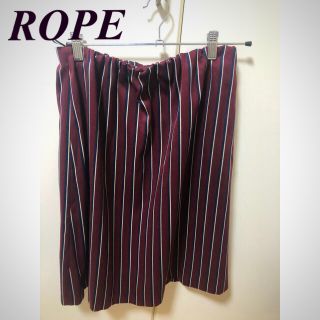 ロペ(ROPE’)のROPE ストライプスカート(ひざ丈スカート)