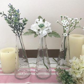 (14)IKEA♡ドット柄ベースセット    (花瓶)