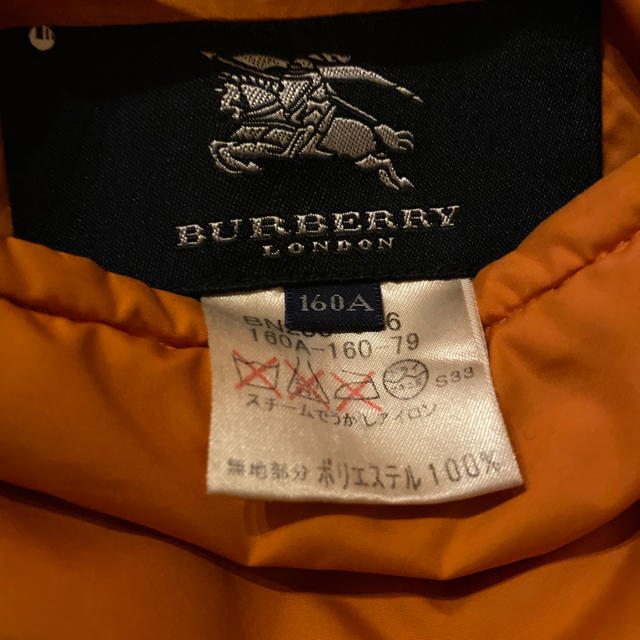 BURBERRY(バーバリー)のご専用　バーバリー　ダウン　160 キッズ/ベビー/マタニティのキッズ服男の子用(90cm~)(ジャケット/上着)の商品写真