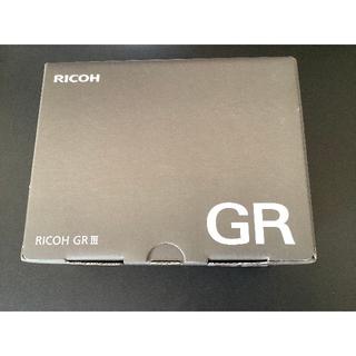 RICOH GR III リコーGR3 新品未開封 2月購入明細＆保証シール有