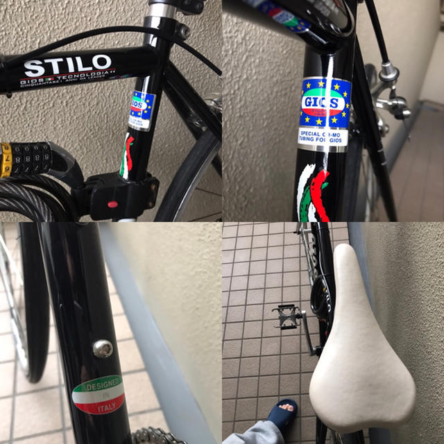GIOS - GIOS STILO 黒色の通販 by オグマリオンs shop|ジオス GIOS - GIOS STILO 黒色の通販 by オグマリオンs shop|ジオス