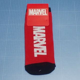 マーベル(MARVEL)のレディースソックス「マーベル」ロゴ(その他)