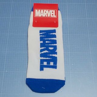 マーベル(MARVEL)のレディースソックス「マーベル」ロゴ(その他)