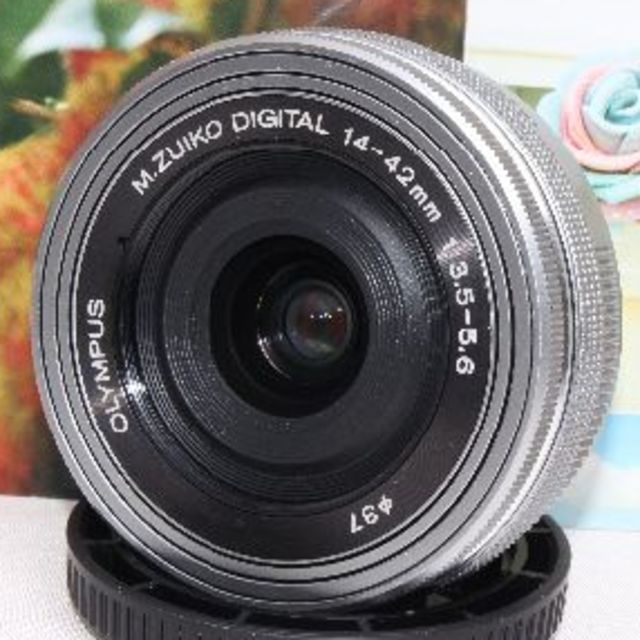 OLYMPUS - ❤️くっきりなめらか電動ズーム❤️オリンパス 14-42mm EZ レンズ❤️