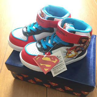 マーベル(MARVEL)の新品 スーパーマン ハイカット スニーカー キッズ 靴 16cm ダンス (スニーカー)