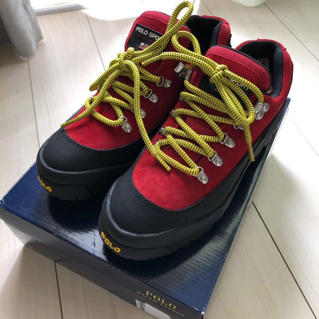 POLO RALPH LAUREN(ポロラルフローレン)のPOLO SPORT ローカットブーツ　復刻　ポロスポーツ　スニーカー　1992 メンズの靴/シューズ(ブーツ)の商品写真