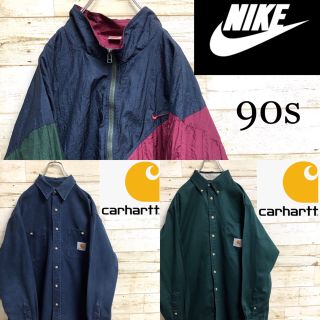 カーハート(carhartt)の＊カーハートシャツ2枚＊ナイロンジャケットSET(シャツ)