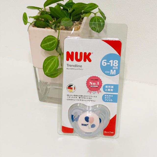 アカチャンホンポ(アカチャンホンポ)の【専用】nuk（6ヶ月〜18ヶ月）おしゃぶり★ キッズ/ベビー/マタニティのキッズ/ベビー/マタニティ その他(その他)の商品写真