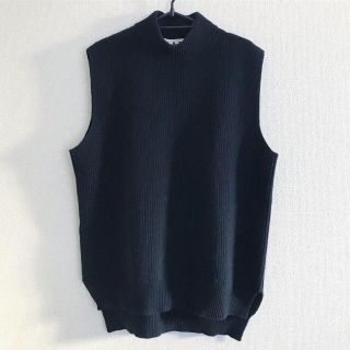 マルニ(Marni)のMarni 17aw カシミア混 ボトルネックリブニットベスト(ベスト)