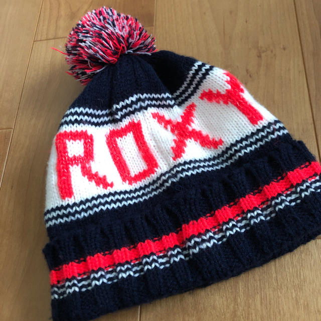 Roxy(ロキシー)のロキシーニット帽 スポーツ/アウトドアのスノーボード(ウエア/装備)の商品写真