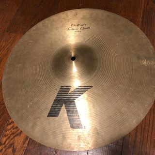 ジャンク　Zildjian K custom Session crash 18"(シンバル)