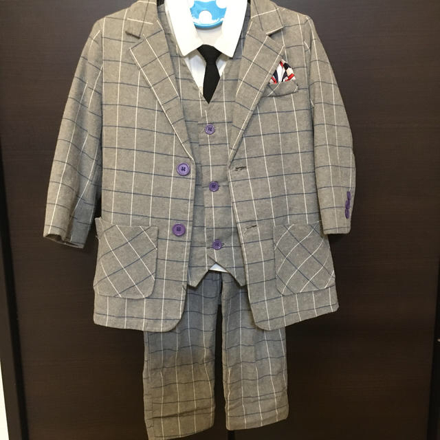 COMME CA ISM(コムサイズム)のキッズ　入学式スーツ キッズ/ベビー/マタニティのキッズ服男の子用(90cm~)(ドレス/フォーマル)の商品写真