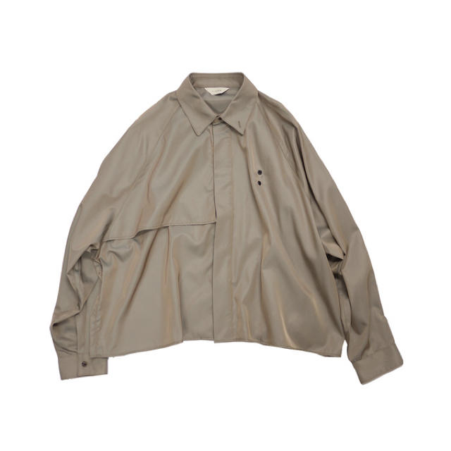 Jieda(ジエダ)のJieDa TRENCH SHIRT 2020SS カーキベージュ サイズ2 メンズのトップス(シャツ)の商品写真