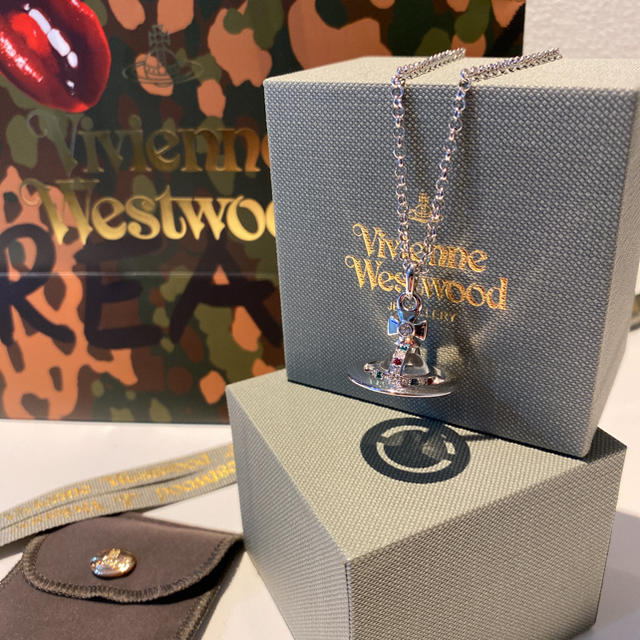 ネックレスVivienne Westwood 刻印 タイニー オーブ ネックレス