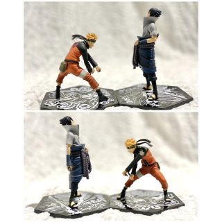 BANDAI - フィギュアーツZERO サスケ＆ナルト セット NARUTOの