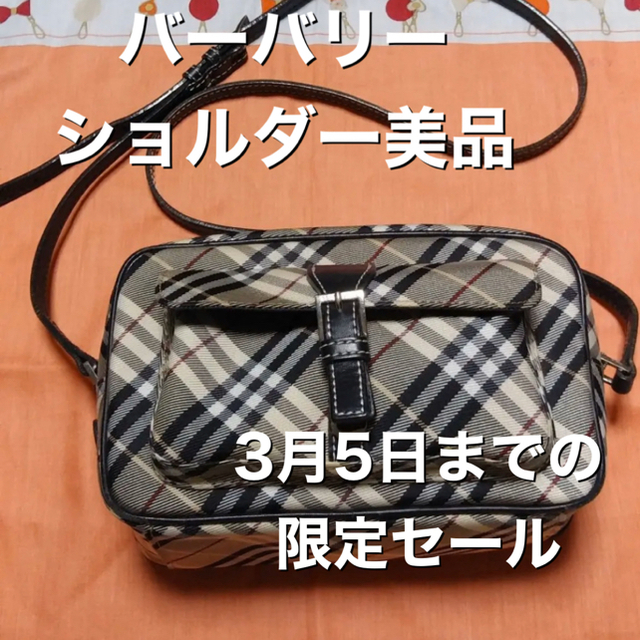 BURBERRY BLUE LABEL(バーバリーブルーレーベル)のバーバリーブルーレーベル　ショルダーバック レディースのバッグ(ショルダーバッグ)の商品写真