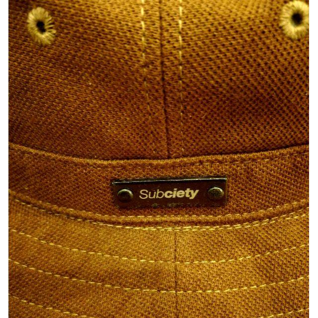 Subciety(サブサエティ)のsubciety ハット 帽子 ブラウン ストリート メンズの帽子(ハット)の商品写真