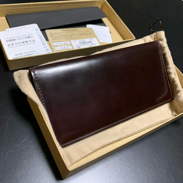 専用GANZO SHELL CORDOVAN 2 (シェルコードバン2)マチ無し