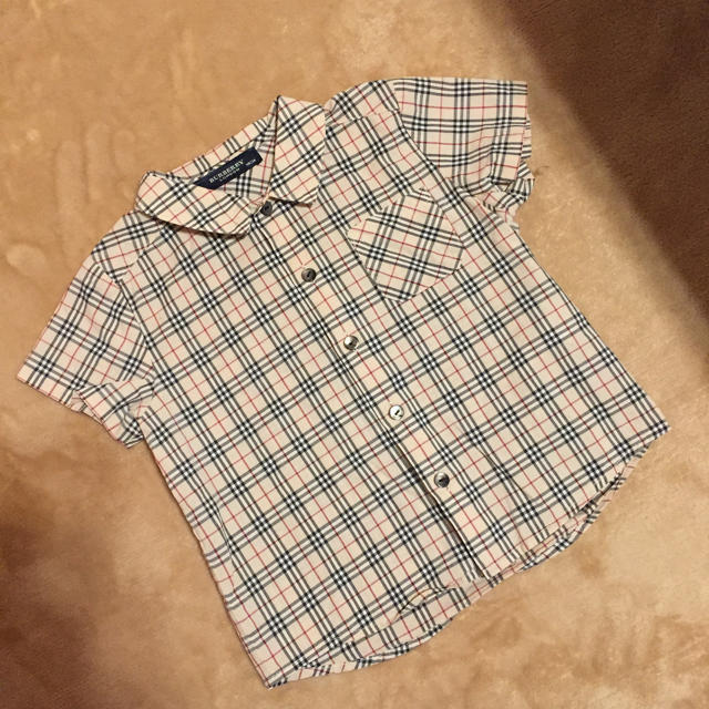 BURBERRY(バーバリー)のバーバリー シャツ 90cm キッズ/ベビー/マタニティのキッズ服女の子用(90cm~)(ブラウス)の商品写真