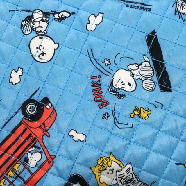 SNOOPY(スヌーピー)の【Sally様 専用】SNOOPY シューズケース グリーン キッズ/ベビー/マタニティのこども用バッグ(シューズバッグ)の商品写真