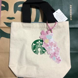 スターバックスコーヒー(Starbucks Coffee)のスターバックス　さくら　トートバッグ(トートバッグ)